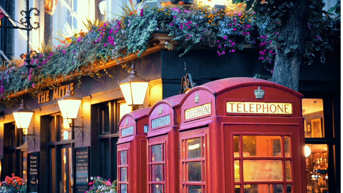london pub